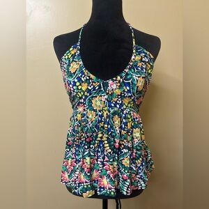 Old Navy Floral Halter Top - Multicolor